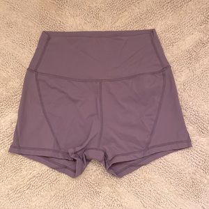 Born Primitive Mauve High Waisted Compression Shorts